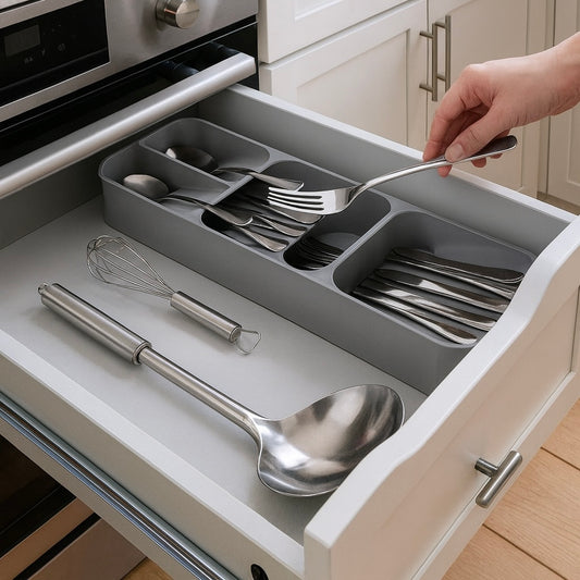 ORGANIZADOR DE CUBIERTOS COMPACTOS