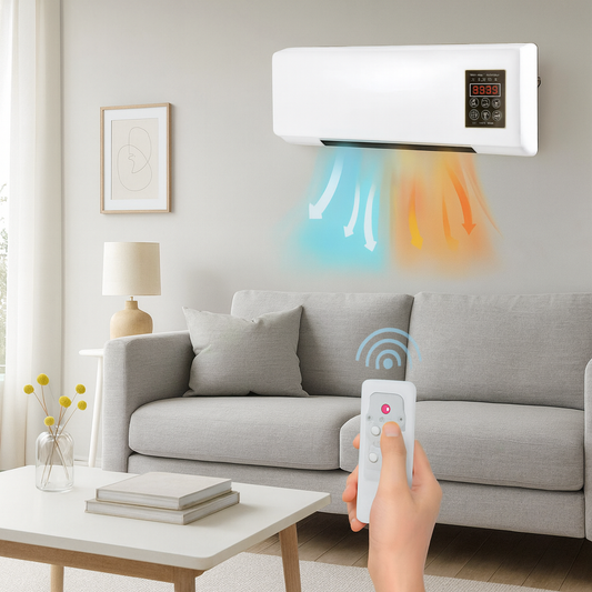 CALEFACTOR DE AIRE ACONDICIONADO 2 EN 1